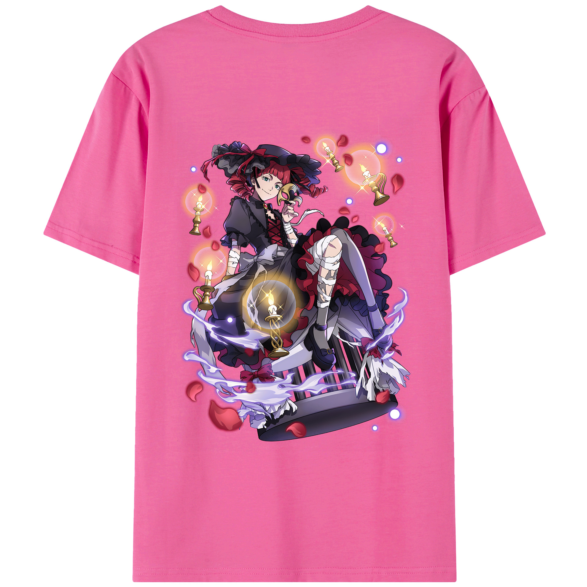 （画像用） 文豪ストレイドッグス Bungo Stray Dogs レディース半袖Tシャツ(バックプリント)